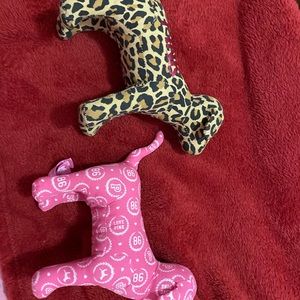 victoria secret PINK plush dog